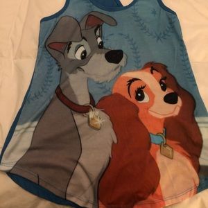 Disney Lady & Tramp tank from Hot Topic